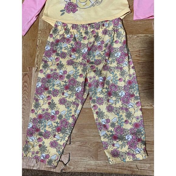 Disney Princess Belle Pajama Set Size 3 Long Sleeve - Picture 3 of 7